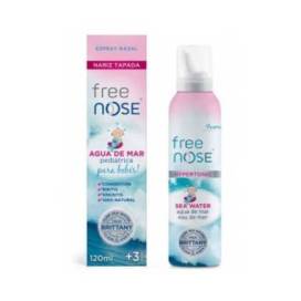 Free Nose Pädiatrisches Meerwasser Verstopfte Nase Spray 120 Ml