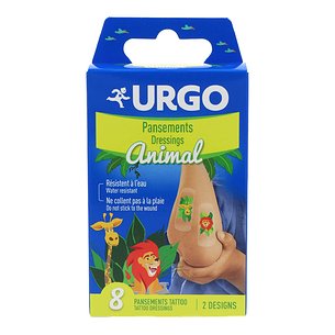 Urgo Curativos Infantis Tatuagem Adesivo Curativo
