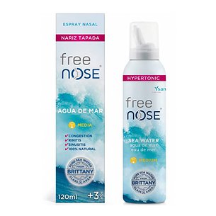 Free Nose Meerwasser Medium Spray 120 ml