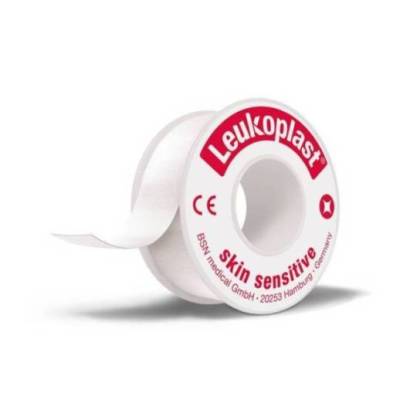 Hypoallergic Tape Leukoplast Skin Sensitive 1 Ud 1 M X 2,5 Cm