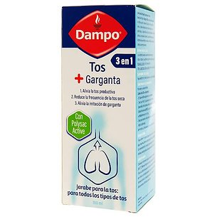 Dampo 3 En 1 Tos Garganta 150 ml