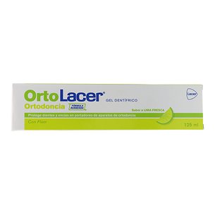 Ortolacer Gel Dental Ortodôntico Sabor 125 ml