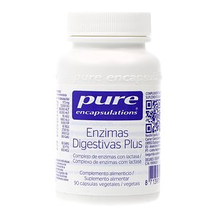 Pure Encapsulations Enzimas Digestivas Plus 90 Capsulas