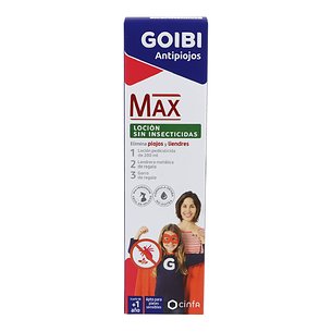 Goibi Anti-Lice Max Loção Sem Inseticidas 200