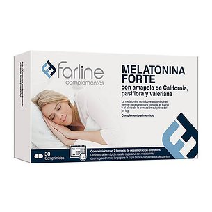 Farline Melatonina Forte Con Amapola De Californ