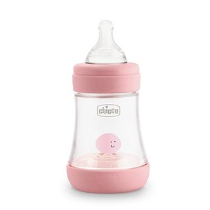 Chicco Biberon Tetina Silicona Perfect5 Rosa 0m 