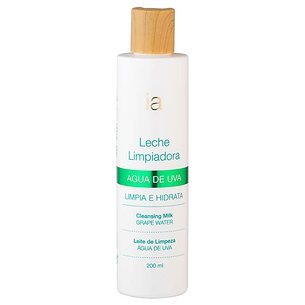 Leite de limpeza de água de uva Interapothek 200 ml