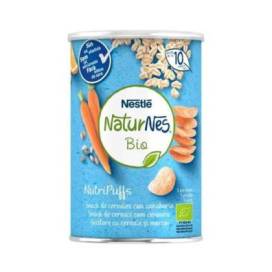 Nestle Naturnes Bio Nutri Puffs Cereais Cenoura 35 G