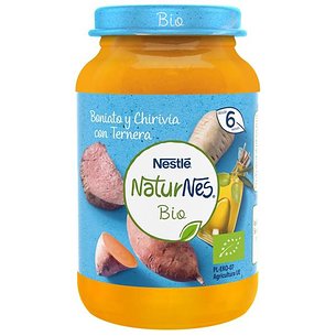 Nestle Naturnes Bio Batata-doce Pastinaca Carne 190