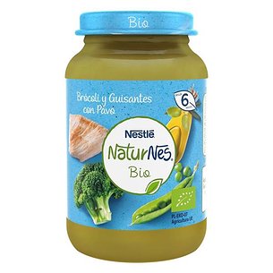 Nestle Naturnes Bio Brócolis Ervilhas e Peru 190
