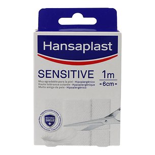 Hansaplast Sensitive Tira 1m X 6cm