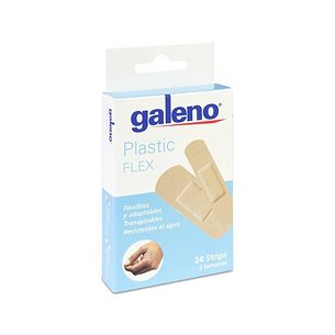 Galeno Plastic Flex Adesivo Curativo 24 Unidades