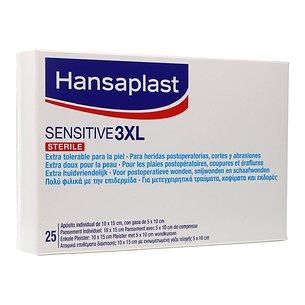 Hansaplast Sensitive Adhesive Dressing 3xl 25 Units