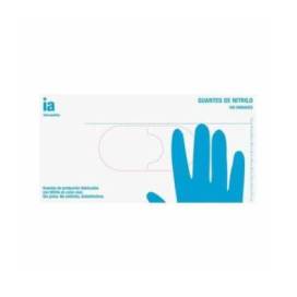 Interapothek Powder Free Nitrile Gloves Size M 100 Units