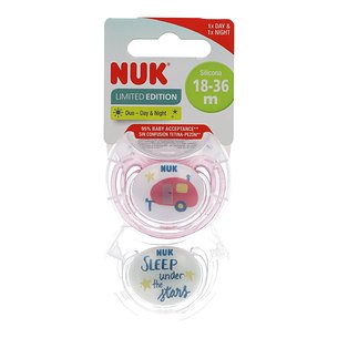 Nuk Hello Adventure Anatomischer Silikonschnuller 1