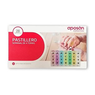Aposan Weekly Pillbox 4 Doses