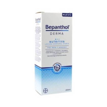 Bepanthol Derma Nutritiva Body Lotion For Dry And Sensitive Skin 200 Ml