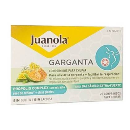 Juanola Throat Propolis Complex 20 Tablets