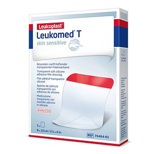 Leukomed T Pele Sensível 8cm X 10cm 5 Unidades