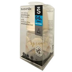 Suavinex Biberon Tetina Anatomica Silicona Clasi