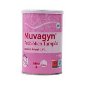 Muvagyn Probiotico Tampon Vaginal 9 Unidades Mini Con Aplicador