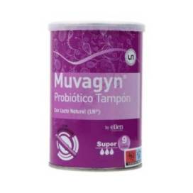 Muvagyn Probiotika Vaginal Tampons Super Mit Anwender 9 Einheiten