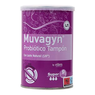 Tampão vaginal probiótico Muvagyn Super com aplicador