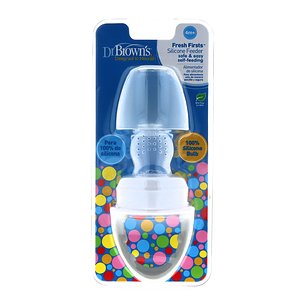 Alimentador anti-asfixiante Dr. Brown's Grey