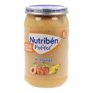 Nutriben Potitos 4 Frutas 235 g