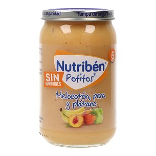 Nutriben Baby Papa Pêssego Pêra e Banana 235 g