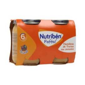 Nutriben Fruits With Cereals Puree 2x190 G
