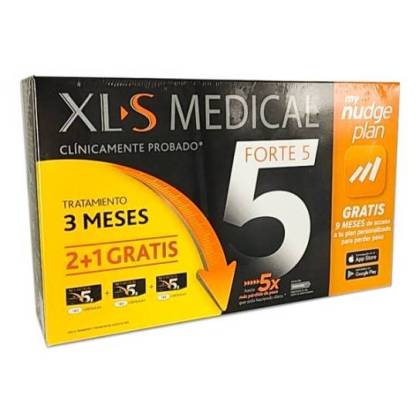 Xls Medical Forte 5 Tratamento 3 Meses + My Nudge Plan Promo