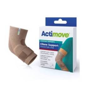 Actimove Elastic Elbow Support With Pad And Band Beige S