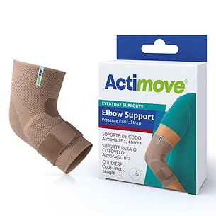 Activemove Elastische Ellenbogenbandage mit Polster und Band
