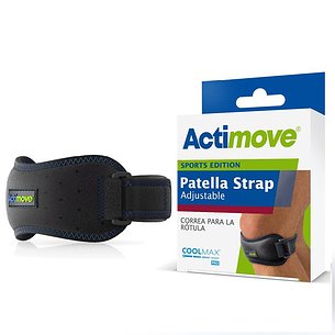 Acm Cincha Patelar Ajustable Negro Univ