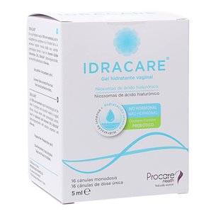 Idracare Gel Hidratante Vaginal 16 Canulas Monodosis 5ml