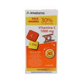Arkovital Vitamin C And Zinc 2x20 Effervescent Tablets Promo