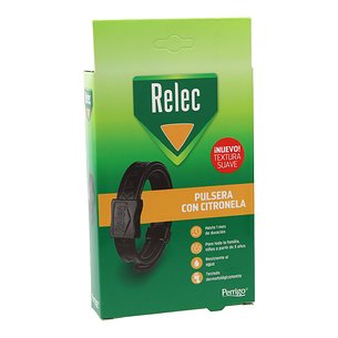 Pulseira Relec com Citronela Preta 1 Unidade