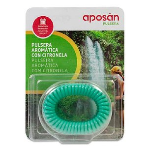 Aposan Pulsera Aromatica Citronela Color Turques