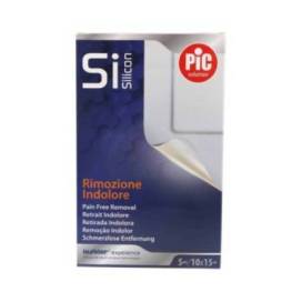 Pic Si Silicon Aposito Adhesivo Silicona Post Operatorio Tnt 5 Uds 10 Cm X 15 Cm