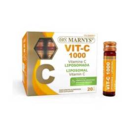 Vit-c 1000 Vitamina C Liposomada 20 Frascos 10 Ml Marnys