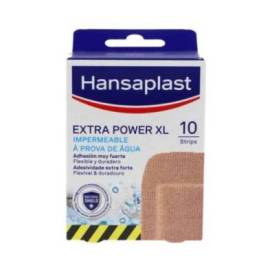 Hansaplast Extra Power Xl Aposito Adhesivo 10 Uds 95x50 Mm