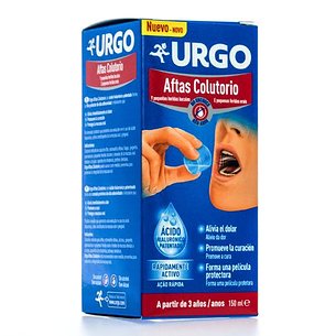 Urgo Aftas Enxaguante Bucal 150 ml
