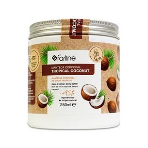 Farline Manteca Corporal Tropical Coconut 250 ml