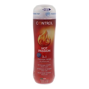 Control Hot Passion Gel De Masaje Hidratante 200