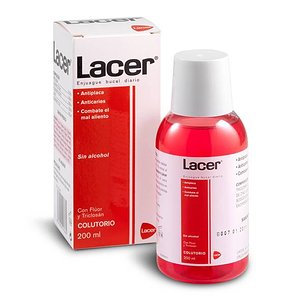 Lacer Mundwasser ohne Alkohol 200 ml