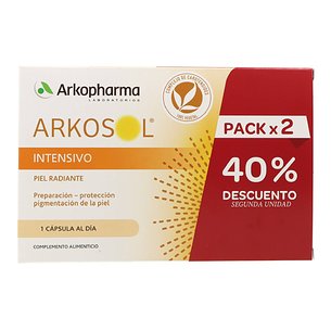 Arkosol Intensivo 2x30 Capsulas Promo Forsolar