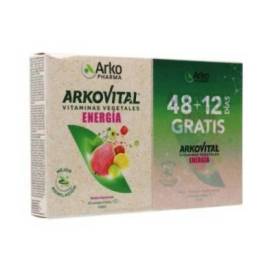Arkovital Vitaminas Vegetales Energia Multivitaminico 2x30 Tabletten Promo