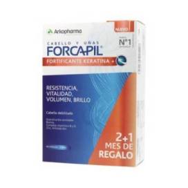 Forcapil Fortificante Queratina+ 180 Cápsulas Promo