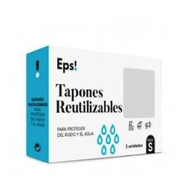 Tapones De Silicona Reutilizables Eps! 2 Unidades Talla S